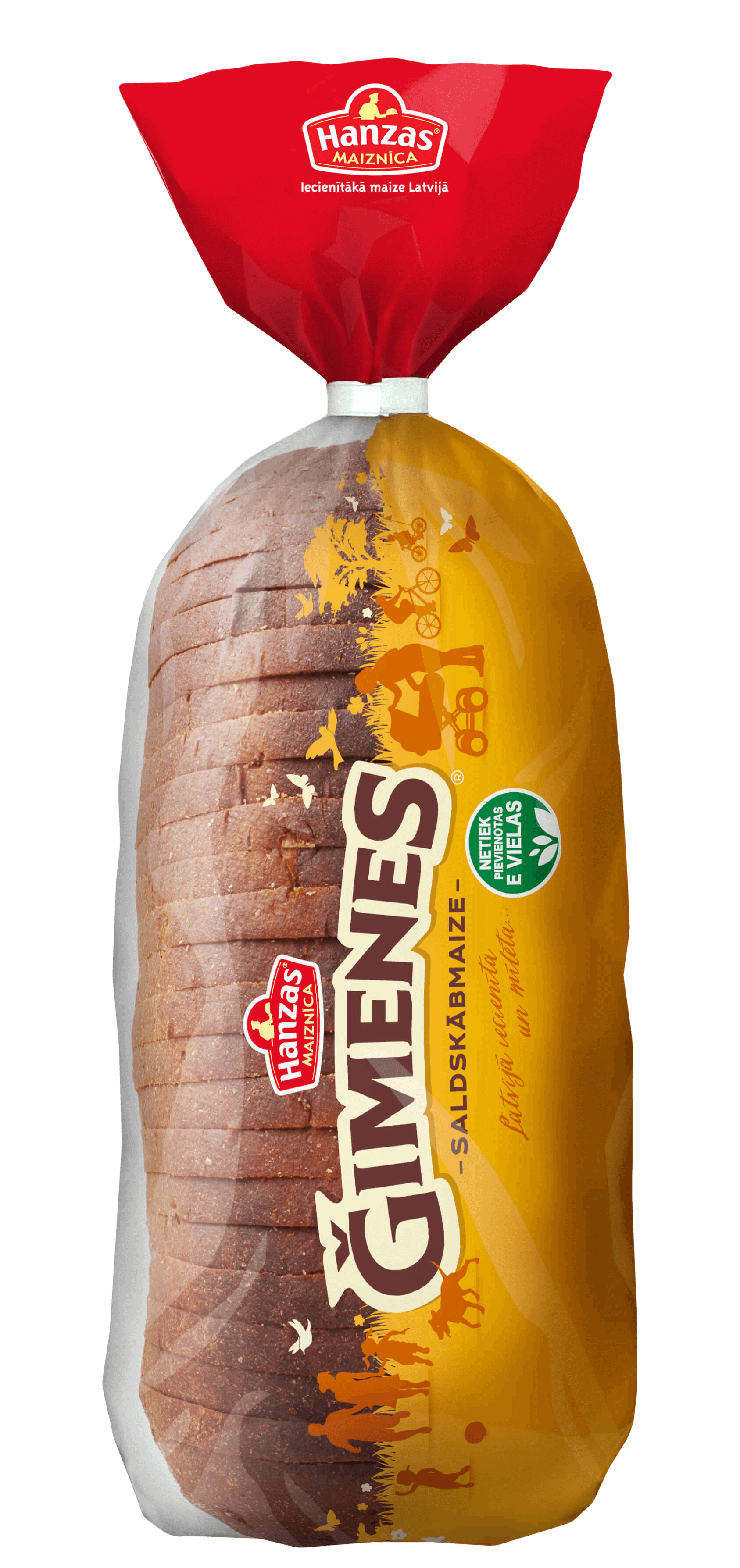 Gimenes Fine Rye Bread Hanzas Maiznica